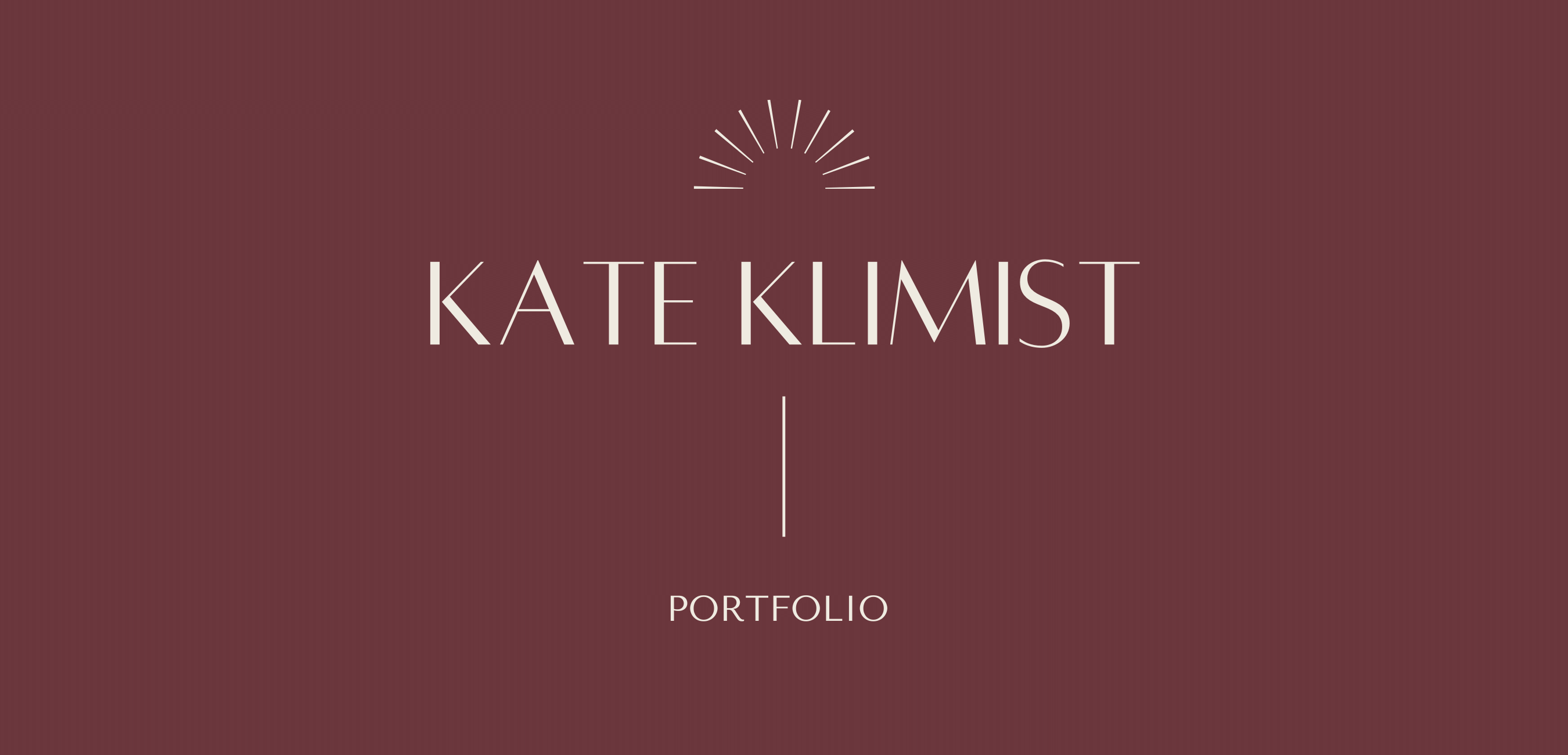 Kate Klimist Portfolio